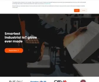 Threadinmotion.com(Wearable IoT Technologies) Screenshot