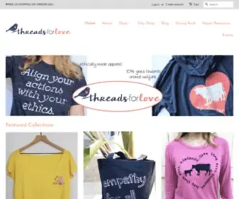 Threadsforlove.com(Threads for Love) Screenshot