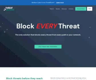 Threatblockr.com(Block any threat) Screenshot