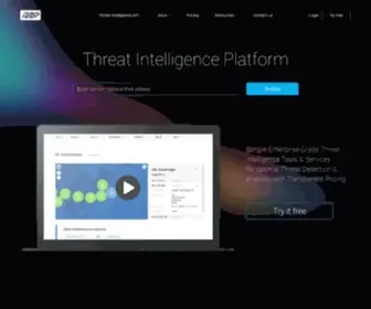 Threatintelligenceplatform.com(Threat Intelligence Platform) Screenshot