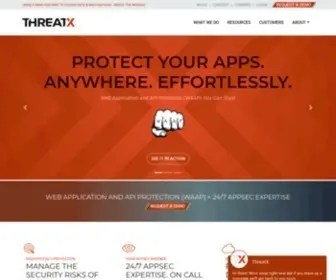 Threatx.com(Visionary API and Application Security) Screenshot