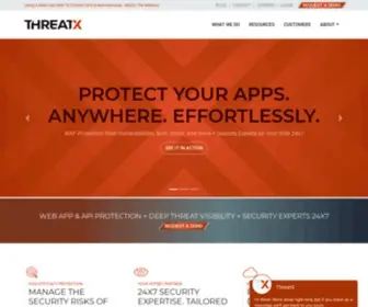 ThreatXlabs.com(WAAP That Just Works) Screenshot