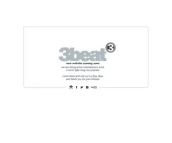 Threebeatrecords.co.uk(3 BEAT MUSIC) Screenshot