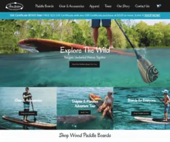 Threebrothersboards.com(Hand-shaped Wood Stand Up Paddle Boards & SUP Accessories) Screenshot