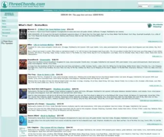 Threechords.com(Three Chords) Screenshot