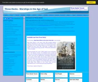Threedecks.org(Three Decks) Screenshot