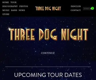 Threedognight.com(Three Dog Night) Screenshot