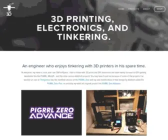 Threedprintspace.com(3D Printing) Screenshot