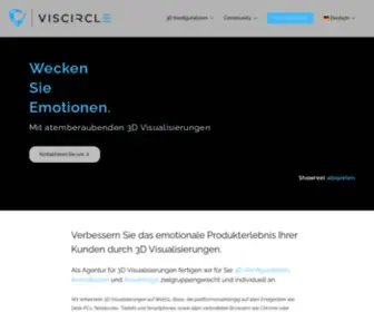Threed.studio(Wir konzipieren und entwickeln für Sie 3D Visualisierungen) Screenshot