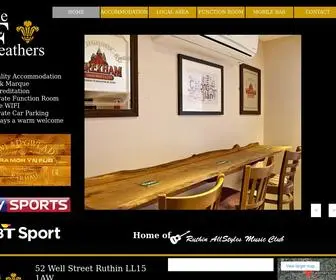 Threefeathers.co.uk(The Feathers Ruthin) Screenshot
