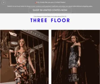 Threefloor.com(Fashion) Screenshot