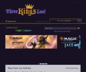 Threekingsloot.com(Three Kings Loot Inc) Screenshot