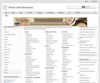 Threelinkdirectory.com(Three Link Directory) Screenshot
