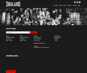 Threelinksdeepellum.com(Three Links Deep Ellum) Screenshot