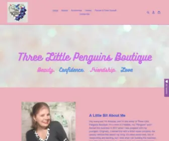 Threelittlepenguinsboutique.com(Three Little Penguins Boutique) Screenshot