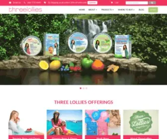 Threelollies.com(Morning Sickness and Anti Nausea Drops) Screenshot