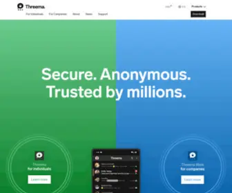 Threema.ch(Maximum Security Chat App) Screenshot