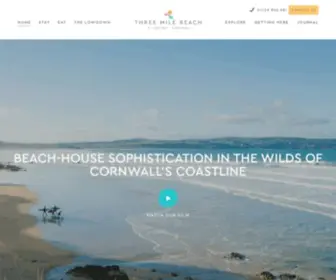 Threemilebeach.co.uk(Three Mile Beach) Screenshot