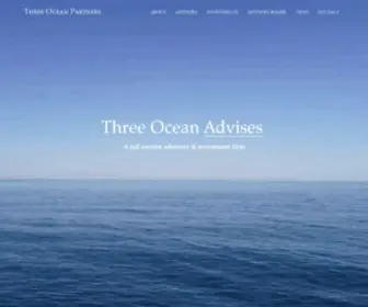 Threeoceanpartners.com(Three Ocean Partners) Screenshot