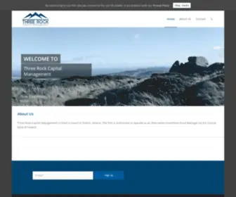 Threerockcapital.com(Home) Screenshot