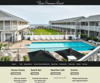 Threeseasonsresort.com(Three Seasons Resort) Screenshot