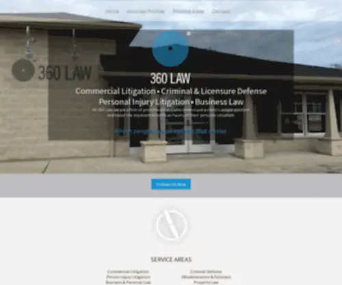 Threesixtylaw.com(Three Sixty Law) Screenshot