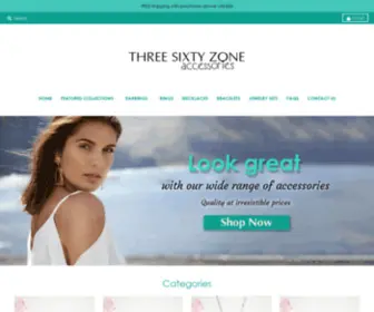 Threesixtyzone.com(Create an Ecommerce Website and Sell Online) Screenshot