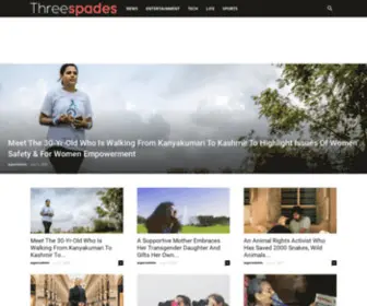 Threespades.com(The Best Of The Internet) Screenshot