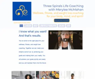 Threespiralslifecoaching.com(Three Spirals Life Coaching) Screenshot