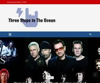 Threestepstotheocean.com(Three Steps To The Ocean) Screenshot