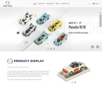 Threestonesmodel.com(Resin Model Car) Screenshot