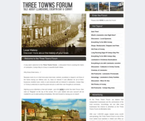 Threetownsforum.co.uk(Three Towns Forum) Screenshot