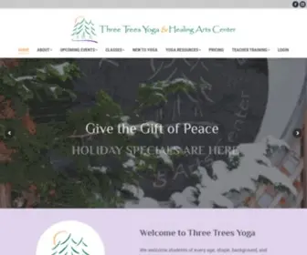 Threetreesyoga.com(Federal Way's Premiere Yoga Studio) Screenshot