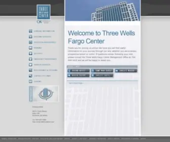 Threewellsfargocenter.info(Three Wells Fargo Center) Screenshot