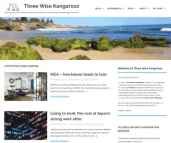 Threewisekangaroos.com(Free top) Screenshot