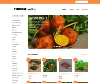 Threshseed.com(Thresh Seed Co) Screenshot