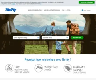 Thrifty.fr(Location Voiture) Screenshot