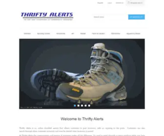 Thriftyalerts.com(Thrifty Alerts) Screenshot