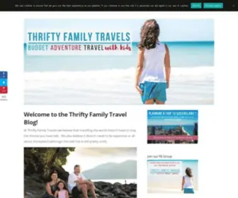 Thriftyfamilytravels.com(Thrifty Family Travels) Screenshot