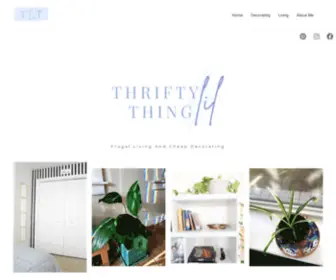 Thriftylilthing.com(thriftylilthing) Screenshot