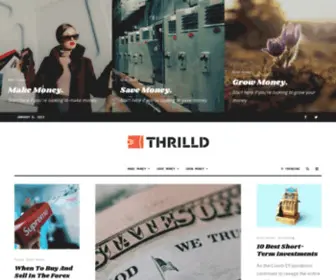 Thrilld.com(Make Money) Screenshot