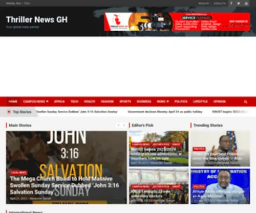 Thrillernewsgh.com(Bot Verification) Screenshot