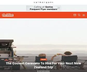 Thrillist.com.au(Thrillist Australia) Screenshot