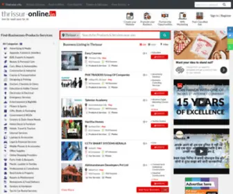 Thrissur-Online.in(Thrissur Directory) Screenshot