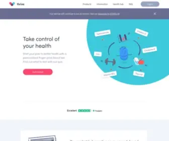 Thriva.co(Track and improve your health) Screenshot