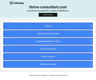 Thrive-Consultant.com(Thrive Programme in Wolverhampton) Screenshot