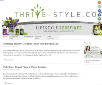 Thrive-STyle.com(Thrive Style) Screenshot