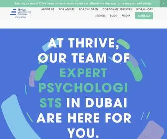 Thrive.ae(Psychologist in Dubai) Screenshot