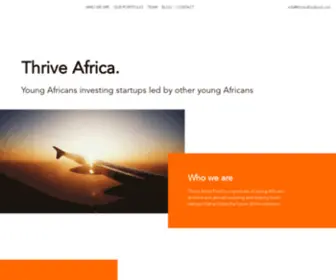 Thriveafricafund.com(ThriveAfrica) Screenshot