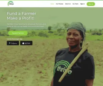 Thriveagric.com(ThriveAgric) Screenshot